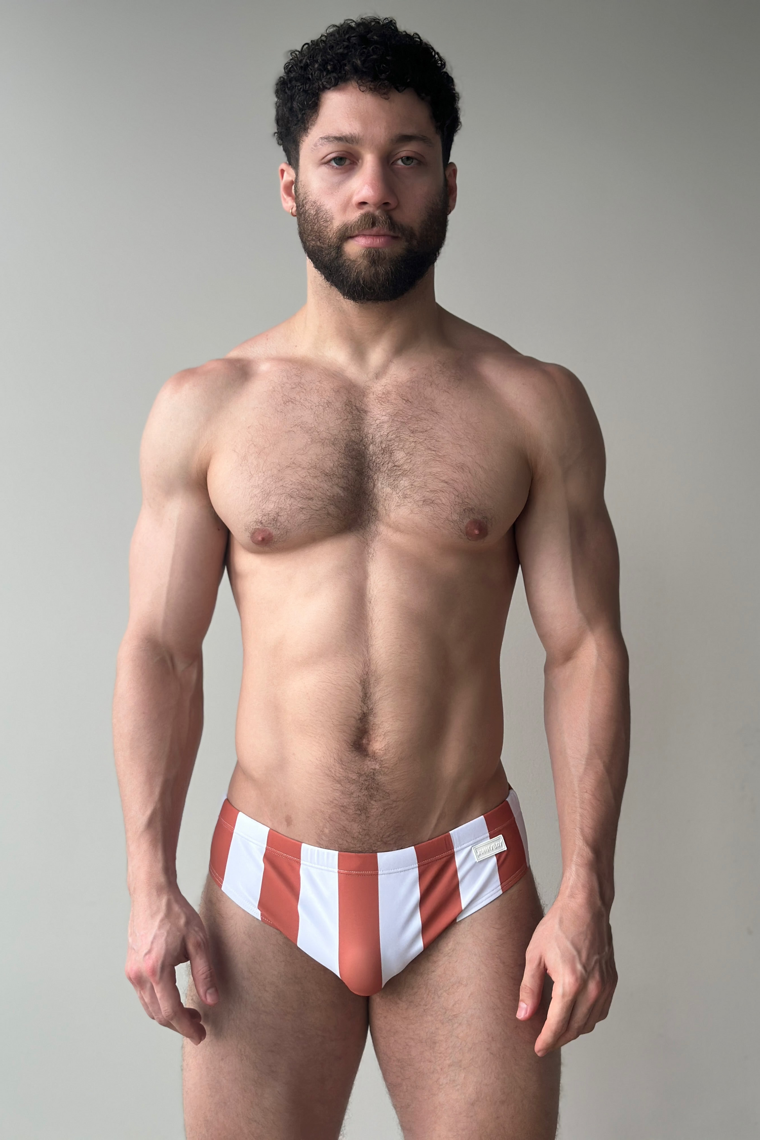 Striped Swim Brief